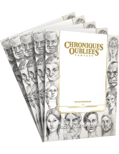 COF 2 - Pack de 5 Dossiers de personnage