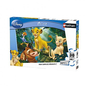 Nathan - Puzzle Enfant - Puzzle 30 p - Simba & Co. - Disney Le Roi Lion - Dès 4 ans - 86313