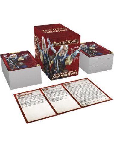 Cartes de Sorts Arcaniques - Pathfinder
