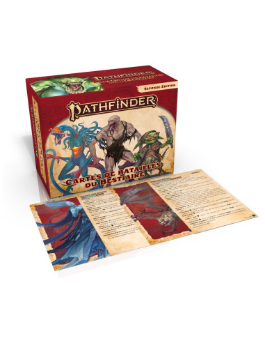 Cartes de batailles du Bestiaire - Pathfinder