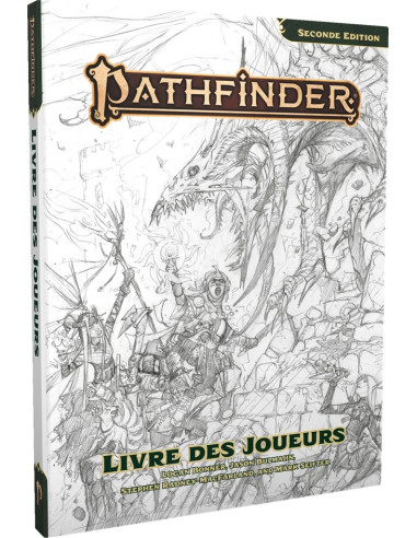 Pathfinder 2 - Livre des Joueurs version croquis