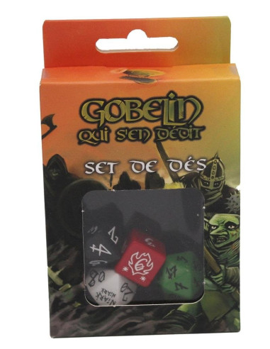 Set de dés - Gobelin Qui s'en Dédit