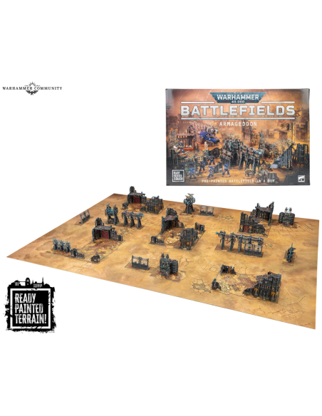 Battlefields Armageddon Prépeint - Warhammer 40K