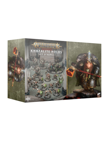 Khazalite Holds - Set d'Armée (FR) - Warhammer...