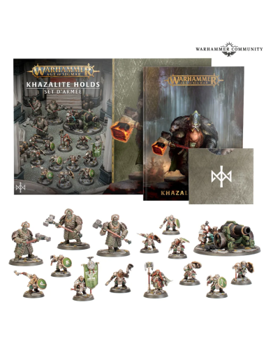 Khazalite Holds - Set d'Armée (FR) - Warhammer...