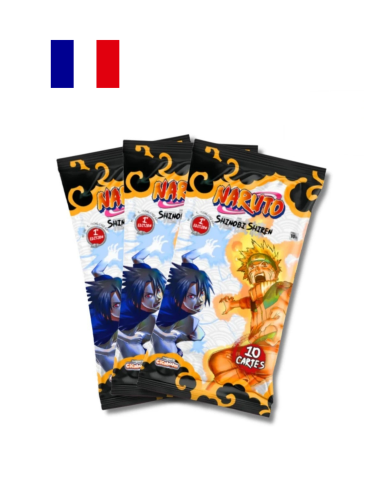 Naruto Mythos - Booster Français - Set 2 -...