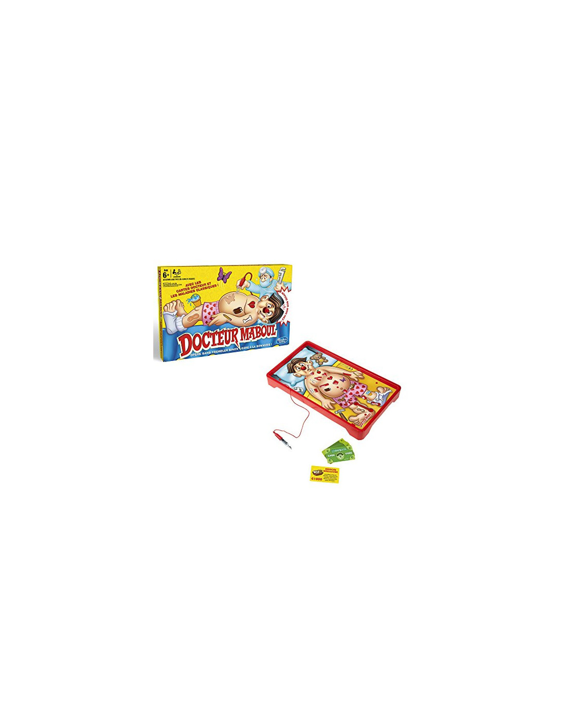 Docteur Maboul, jeu de plateau électronique avec mallette de transpor