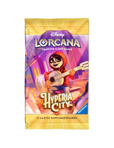 Disney Lorcana - Boite de 24 Boosters Hyperia City