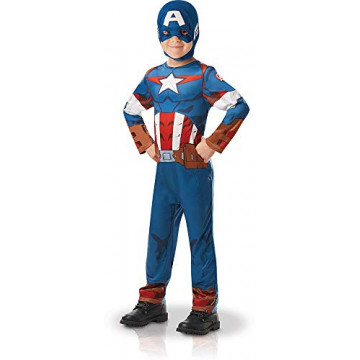 Déguisement Classique Captain America 7-8 ans