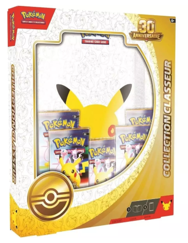Portfolio 30 ans + 5 boosters (FR) - Pokémon