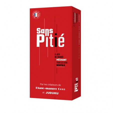 Jeux de société - Sans Pitié - par Blanc Manger Coco & Juduku ?- Fabriqué en France - Jeu de Societe Contenant 600