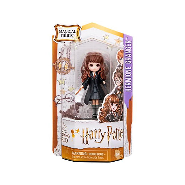 Harry Potter - Figurine Articulée Hermione Granger 8 cm Avec Baguette  Magique