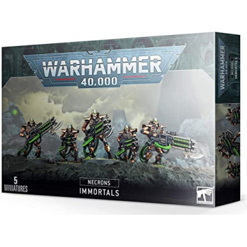 Warhammer 40k - Necron Immortels / Immortals Necrons - 5 figurines