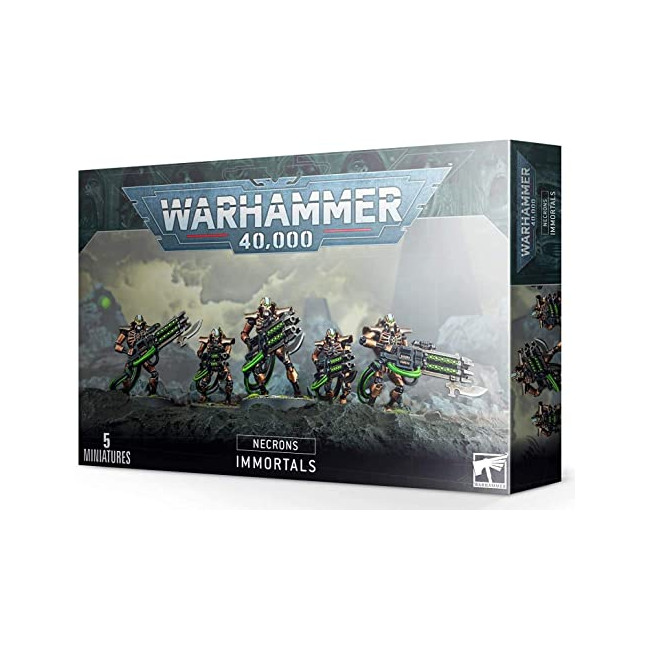 Warhammer+40k+-+Necron+Immortals+%2F+Deathmarks
