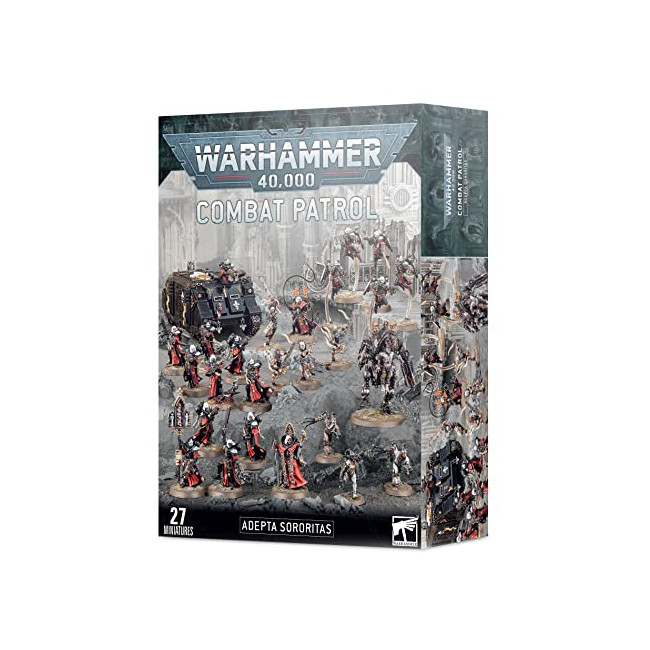 Games Workshop Warhammer 40k - Patrouille Adepta Sororitas 99120108044 Noir