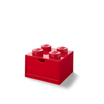 LEGO - Boîte de Rangement Empilable avec 4 Boutons
