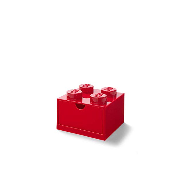 LEGO Boîte de Rangement Empilable avec 4 Boutons