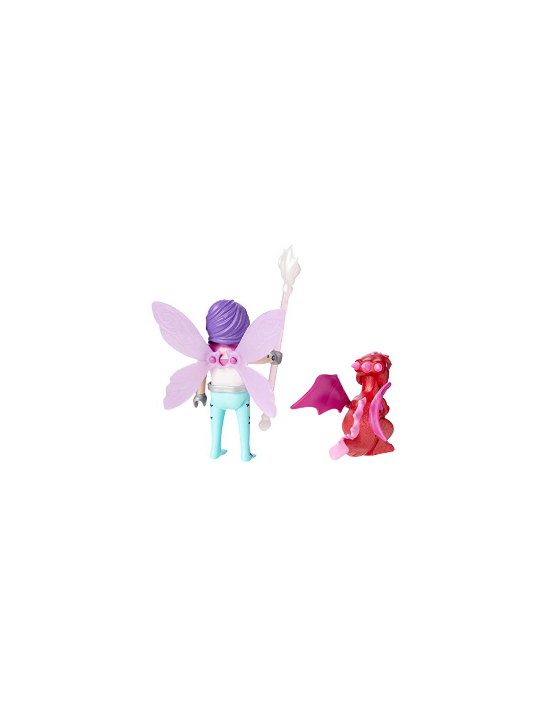 Playmobil Fada Com Dragão Bebê 70299 Colorido