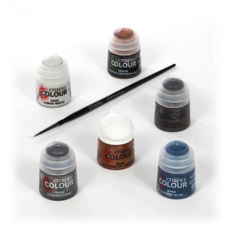 Warhammer Age of Sigmar - Vindictors Éternels de l'Orage + Set de Peinture - 2 figurines et 6 pots de 12 ml