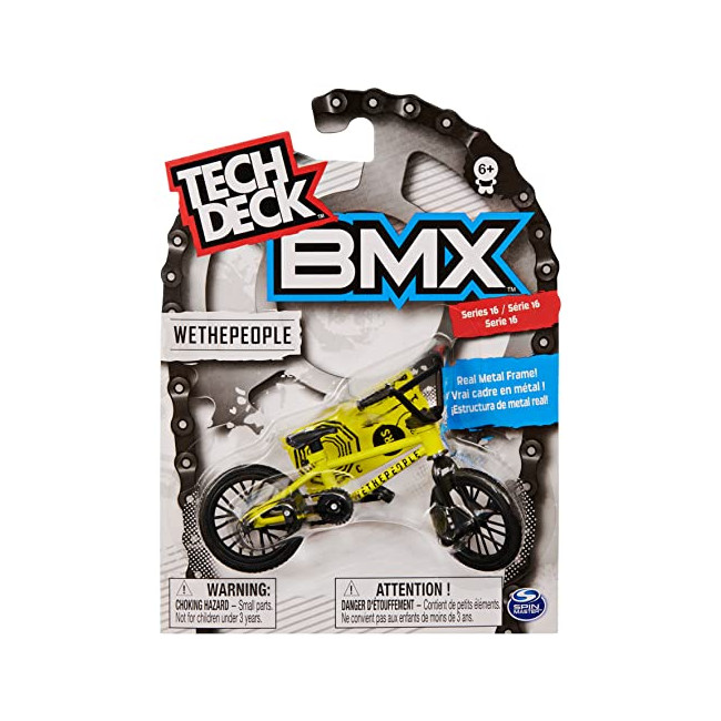 Tech Deck Finger Skate Pack 1 BMX - Authentique Finger BMX avec Cadre Metal A Collectionner - 6028602 - Jouet Enfant 6