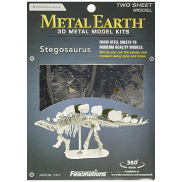 Metal Earth - Maquette 3D - Stégosaure Squelette 2 pièces