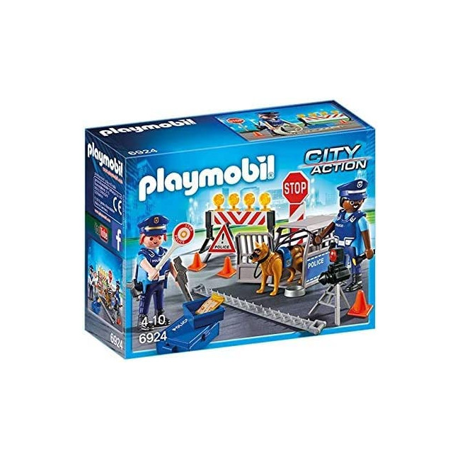 Playmobil 6924 Barrage de Police- City Action- Les policiers - City Action Les policiers