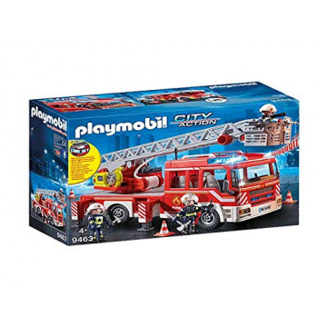 Playmobil Calendrier de l'Avent Pompiers Incendie Chantier, Coloré