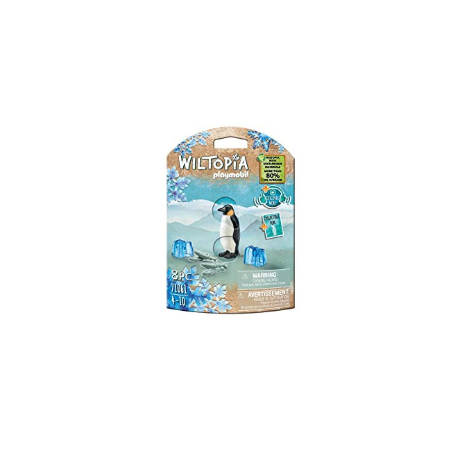 Playmobil Wiltopia - Animaux Carte à Collectionner - Manchot Empereur (71061)