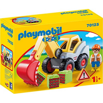 Playmobil 1.2.3 - 70125 - Pelleteuse