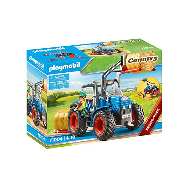 Playmobil 71004 Tracteur et Fermier - Country- La Vie à la Ferme- Promo-Pack Coffret Univers