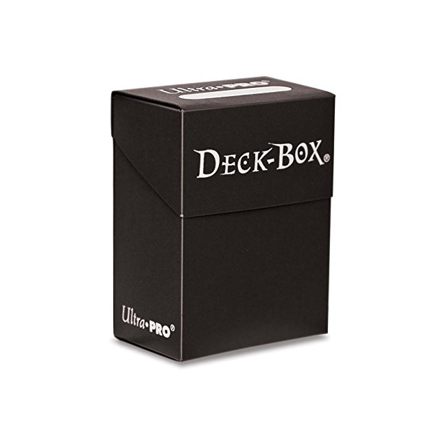 Asmodee - 81453 - Accessoire carte à jouer et collectionner - Boîte polydeck pour 75 deck protectors - noir nacré