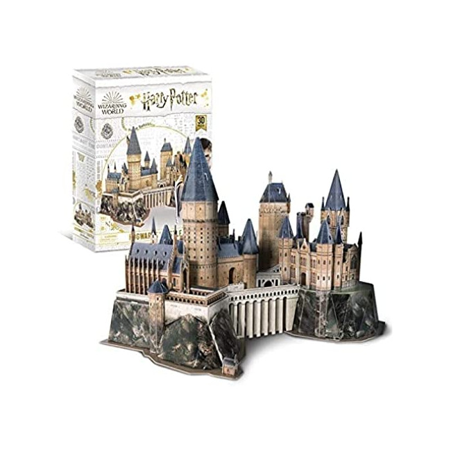 CubicFun | Harry Potter Le Château de Poudlard | Jeu de construction | Puzzle 3D | 197 pièces | À partir de 8 ans | 60