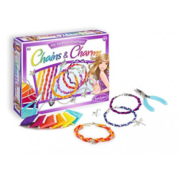 Chains et charms - Création de bracelets et de bijoux - Kit atelier créatif