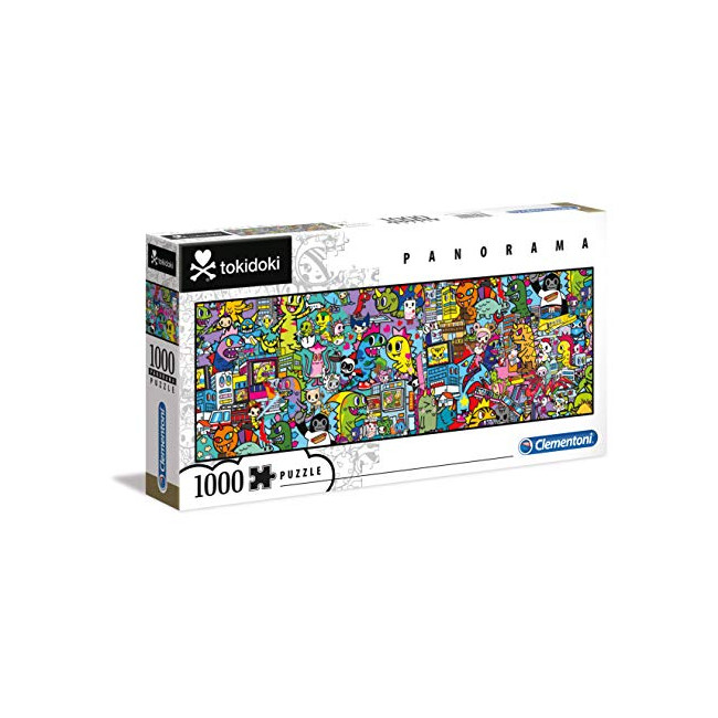 Clementoni Disney Tokidoki-1000 pièces-Puzzle Adulte-fabriqué en Italie, 39568, No Color