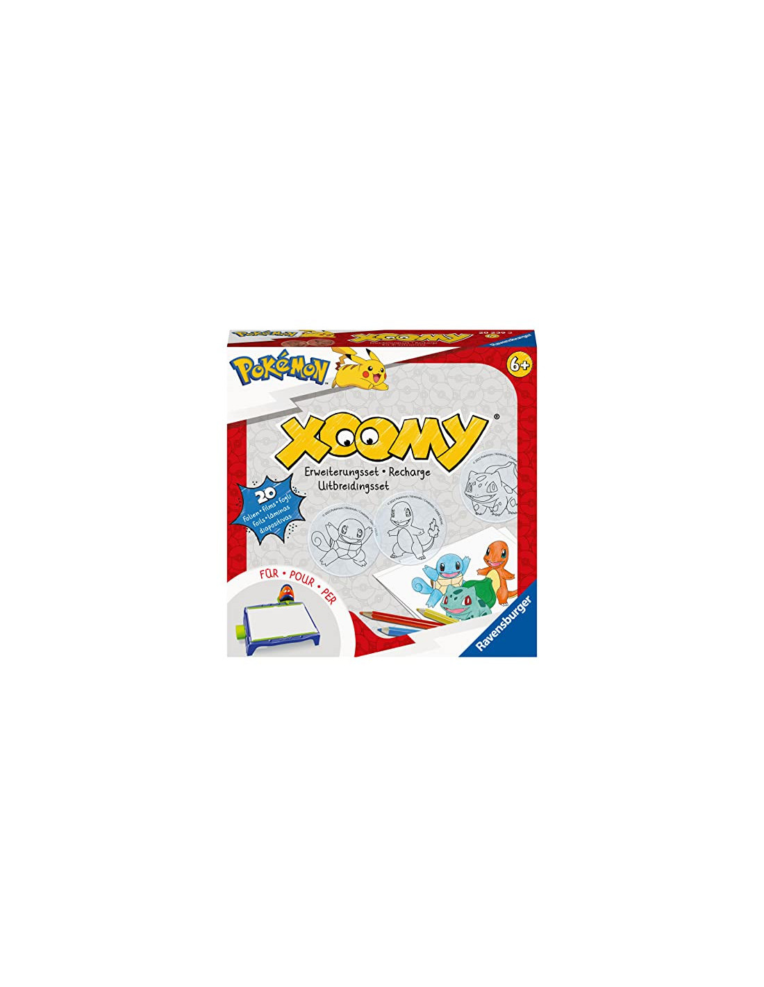 Ravensburger – Xoomy – Pokémon – Recharge dessins – Machine à