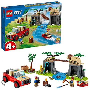 LEGO City 60301 - Wildlife Le Tout-Terrain de Sauvetage des Animaux Sauvages