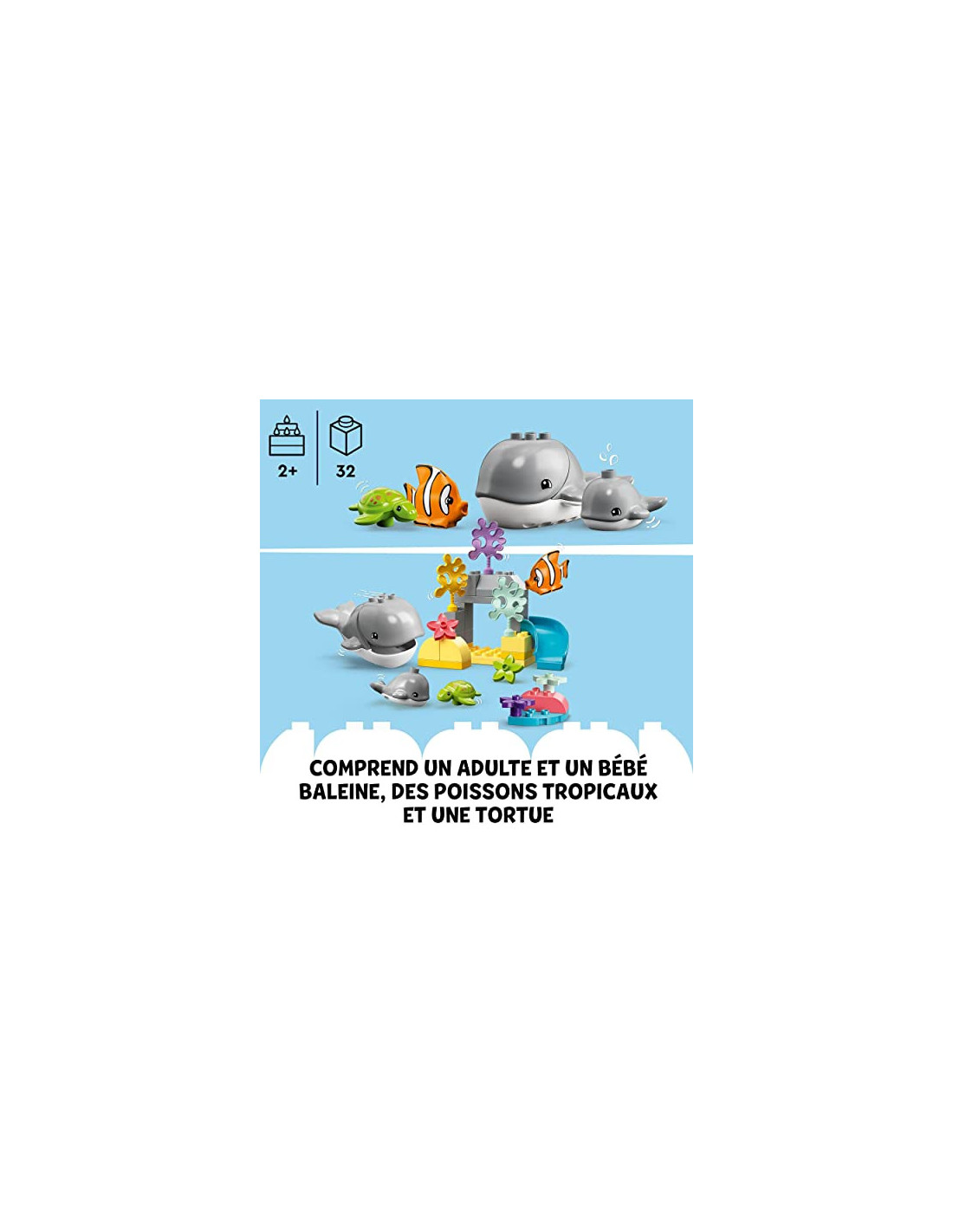 LEGO Duplo 10972 - Animaux Sauvages de l'Océan