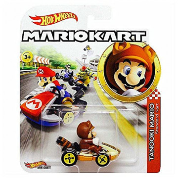 Hot Wheels - Nintendo premium Mario kart - Tanooki Mario