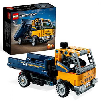 LEGO Technic 42147 - Le Camion à Benne Basculante- 2 en 1