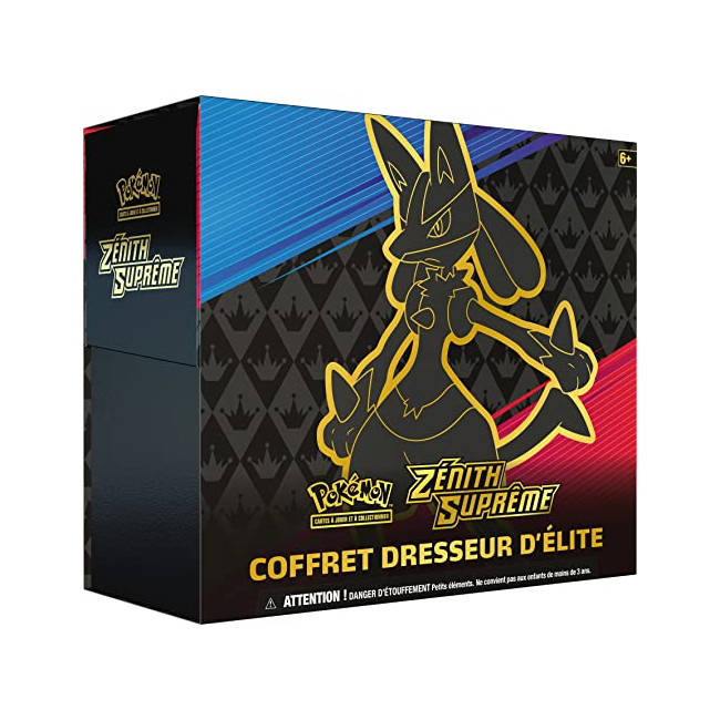 Pokemon |Coffret Dresseur d'Élite - Epée et Bouclier Zénith Suprême (EB 12.5) | Jeu de société | Cartes à Collectionner