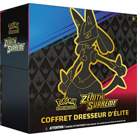 Pokemon |Coffret Dresseur d'Élite - Epée et Bouclier Zénith Suprême (EB 12.5) | Jeu de société | Cartes à Collectionner