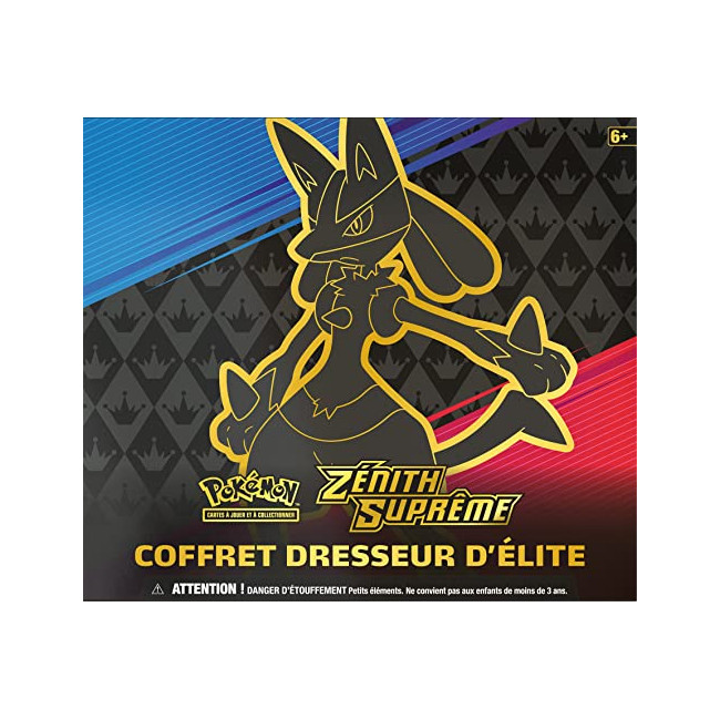 Pokemon |Coffret Dresseur d'Élite - Epée et Bouclier Zénith Suprême (EB 12.5) | Jeu de société | Cartes à Collectionner