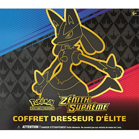 Pokemon |Coffret Dresseur d'Élite - Epée et Bouclier Zénith Suprême (EB 12.5) | Jeu de société | Cartes à Collectionner
