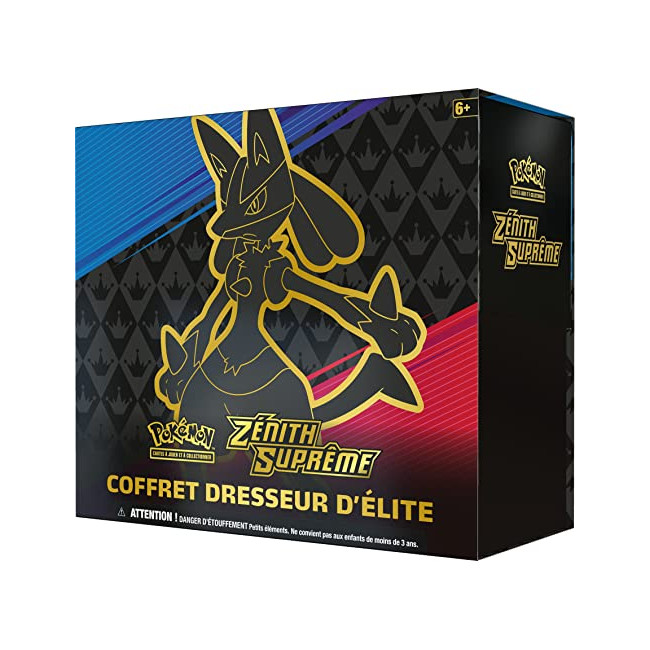 Pokemon |Coffret Dresseur d'Élite - Epée et Bouclier Zénith Suprême (EB 12.5) | Jeu de société | Cartes à Collectionner