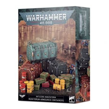 Warhammer 40k - Conteneur blindés du munitorium