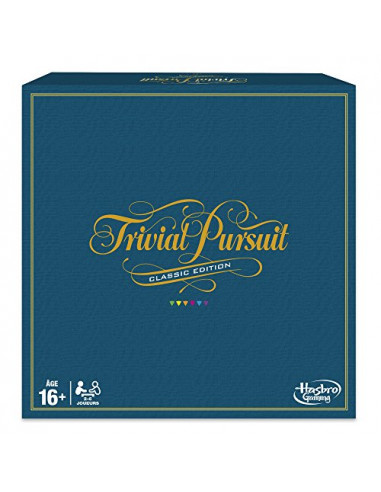 Hasbro Trivial Pursuit Classique, Jeu de Societe de Reflexion, Jeu de Plateau, Version Francaise