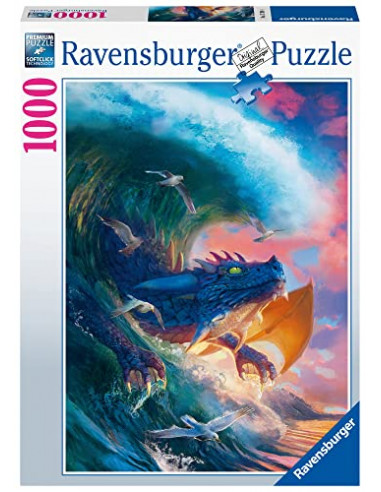 Puzzle adulte - La course du dragon 1000 pièces