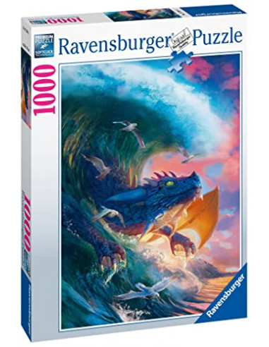 Ravensburger - Puzzle 1000 pièces - La course du dragon - Adultes et enfants dès 14 ans - Puzzle de qualité supérieure -