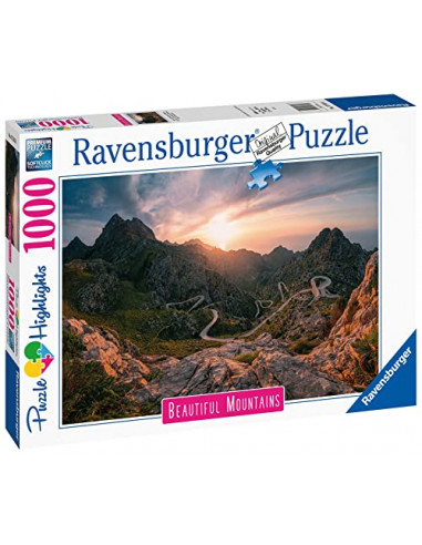 Ravensburger Puzzle Adulte 1000 p - Les Tre Cime di lavaredo, Dolomites (Puzzle Highlights) - Adultes, enfants dès 14