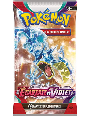 Pokémon Booster-Ecarlate et Violet Série 1 (EV01) | Jeu de société | Cartes à Collectionner | A partir de 6 Ans, POEV02